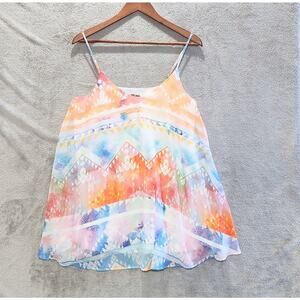 Show Me Your Mumu White Salvation Mountain Circus Mini Dress Size XS Festival